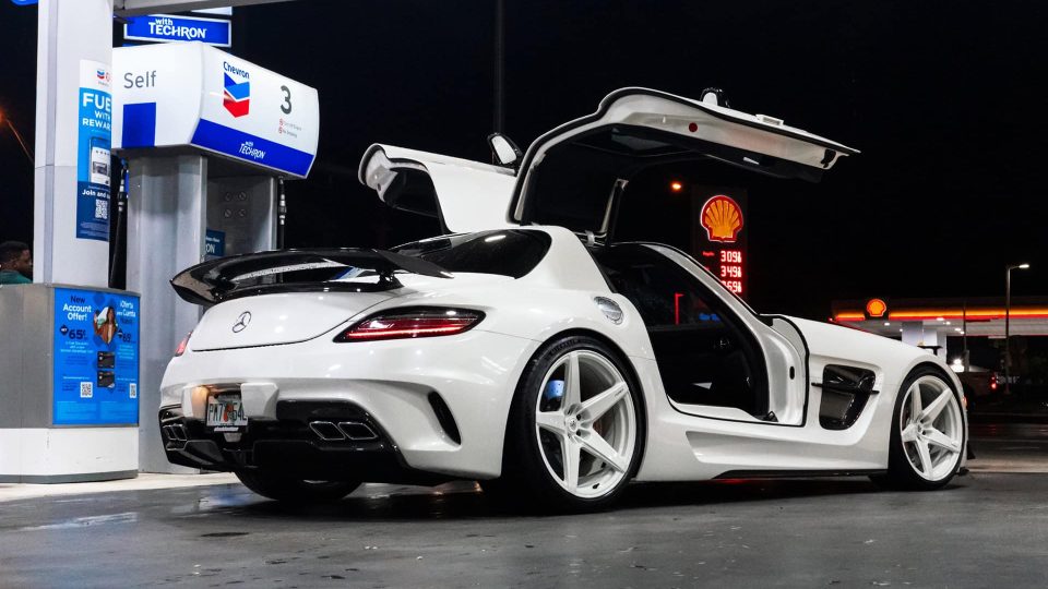Mercedes Benz SLS Black Series | Mystic White | on ANRKY RS5.1 | Mystic White