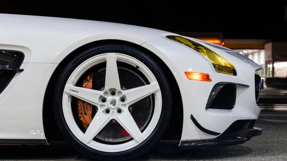 Mercedes Benz SLS Black Series | Mystic White | on ANRKY RS5.1 | Mystic White