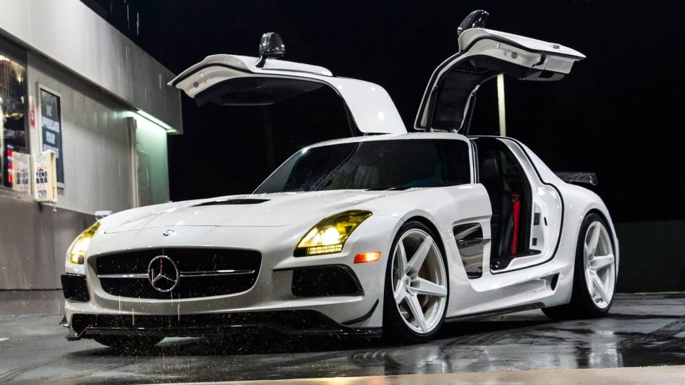 Mercedes Benz SLS Black Series | Mystic White | on ANRKY RS5.1 | Mystic White