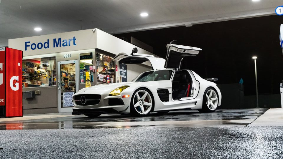 Mercedes Benz SLS Black Series | Mystic White | on ANRKY RS5.1 | Mystic White