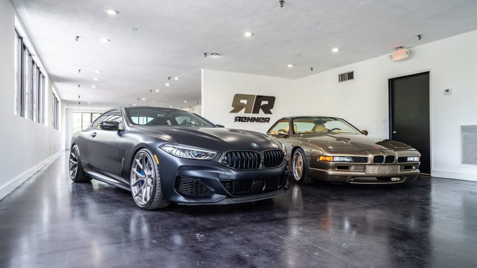 BMW G15 M850i on HRE P101 & Renner Projekt 8 (E31) on HRE Vintage 501