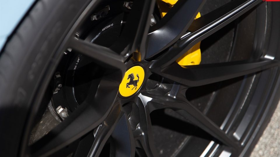 FERRARI 488 SPIDER | Azzuro La Plata | on ANRKY AN12 | Satin Black