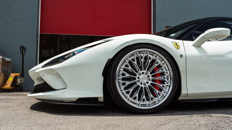 1886 Wheels Polished Mesh | Ferrari F8