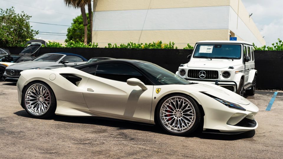 1886 Wheels Polished Mesh | Ferrari F8