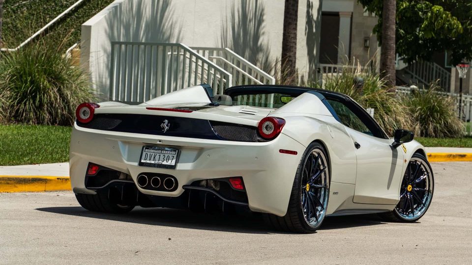 Ferrari 458 on HRE S104SC