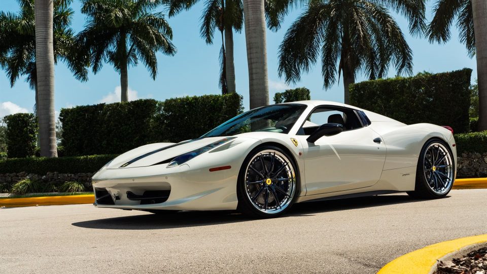 Ferrari 458 on HRE S104SC