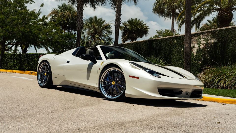 Ferrari 458 on HRE S104SC