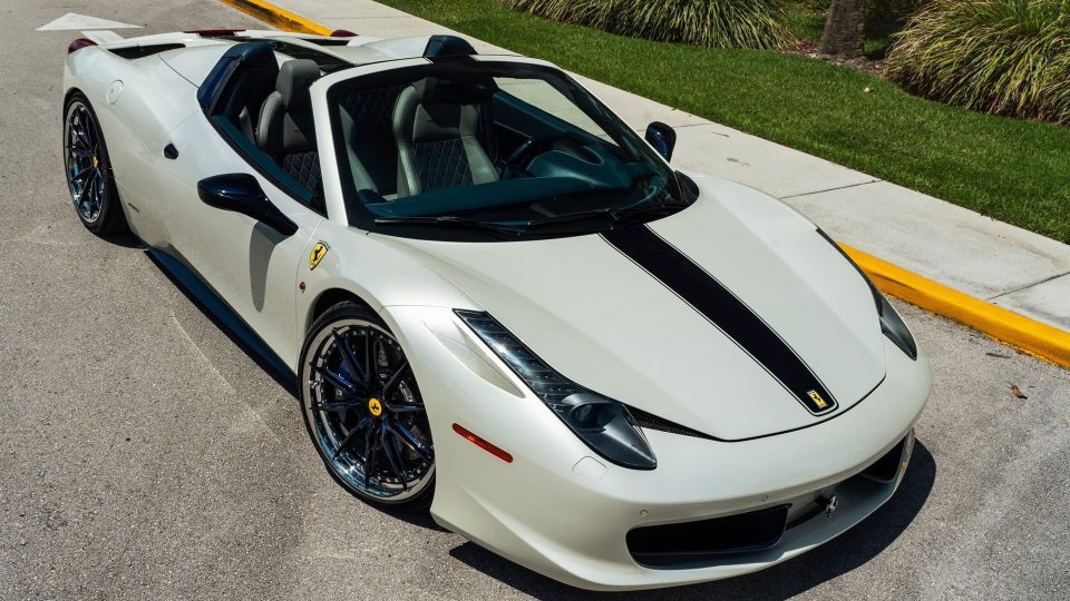 Ferrari 458 on HRE S104SC