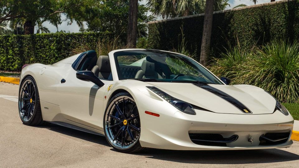 Ferrari 458 on HRE S104SC