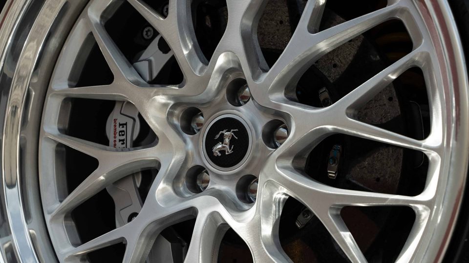 Ferrari 488 GTB | Bianco Fuji | on HRE 520 FMR | Brushed Clear