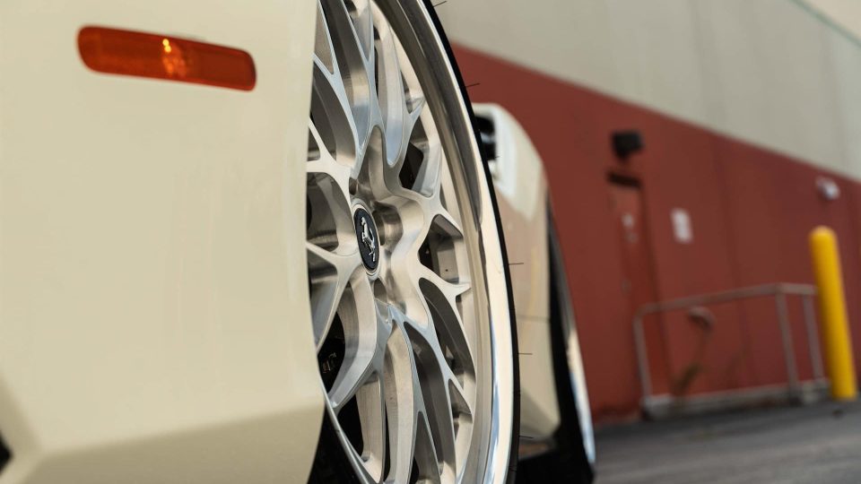 Ferrari 488 GTB | Bianco Fuji | on HRE 520 FMR | Brushed Clear