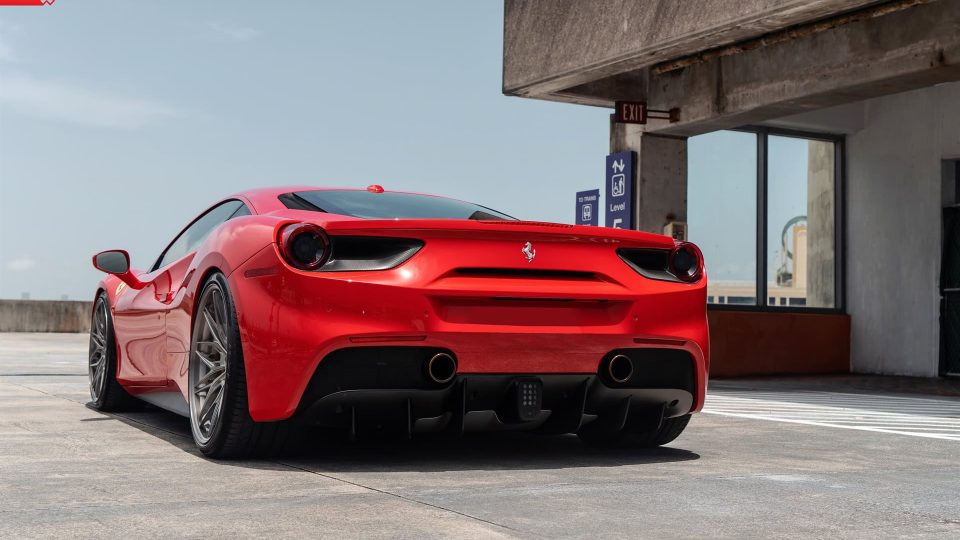 Ferrari 488 GTB | Rosso Corza| on ANRKY S3-X1 | Brushed Dark Clear