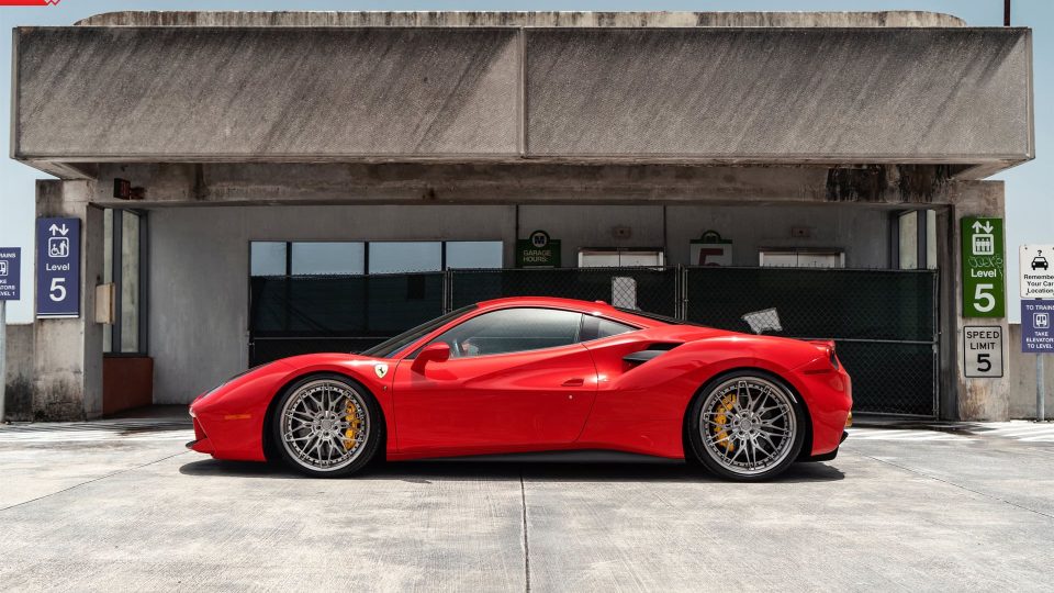 Ferrari 488 GTB | Rosso Corza| on ANRKY S3-X1 | Brushed Dark Clear