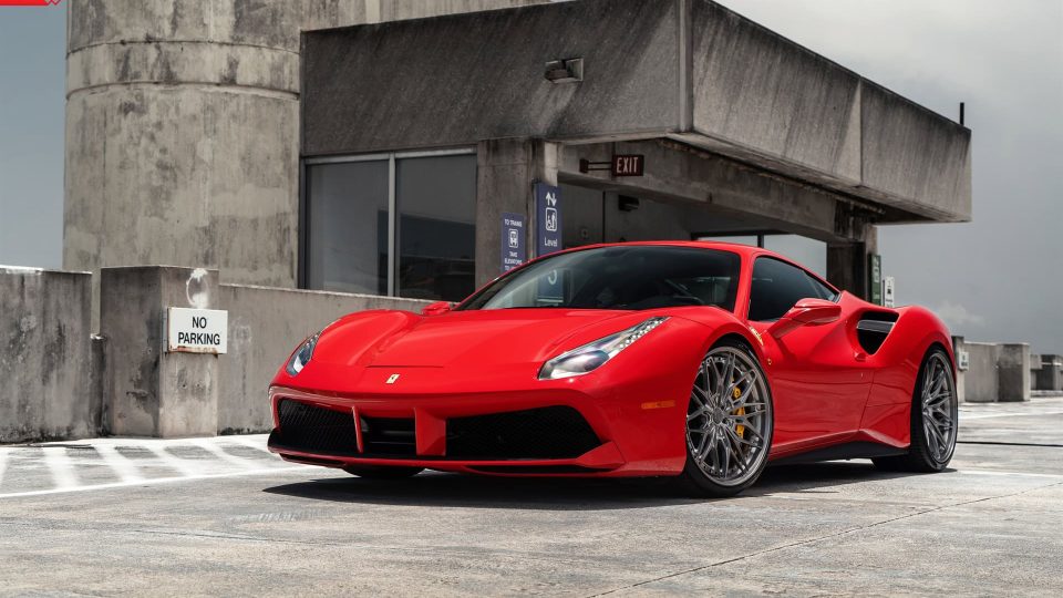 Ferrari 488 GTB | Rosso Corza| on ANRKY S3-X1 | Brushed Dark Clear