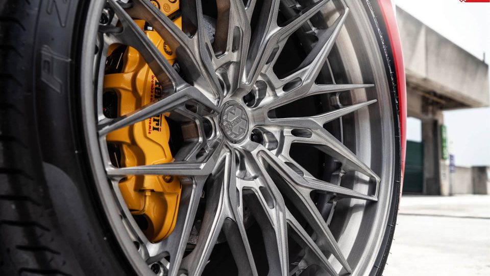 Ferrari 488 GTB | Rosso Corza| on ANRKY S3-X1 | Brushed Dark Clear