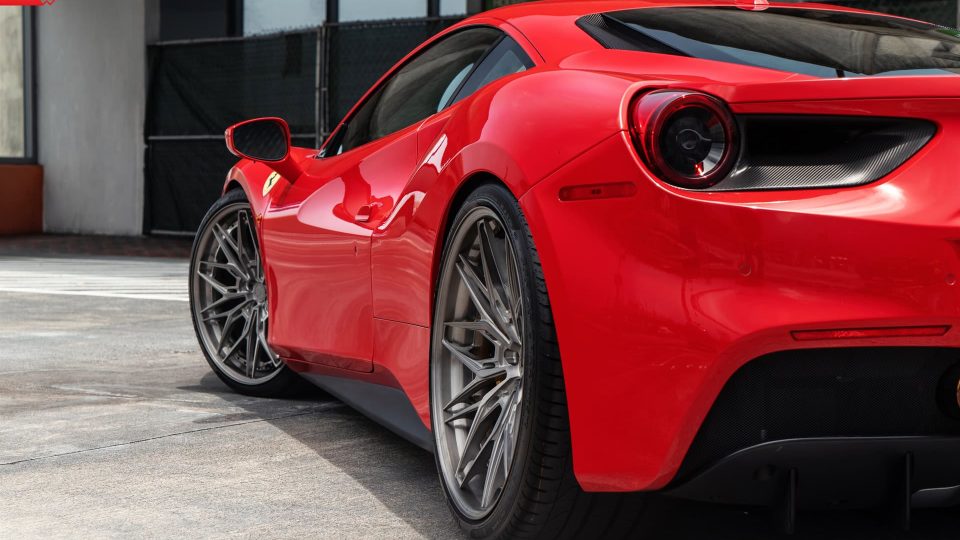 Ferrari 488 GTB | Rosso Corza| on ANRKY S3-X1 | Brushed Dark Clear