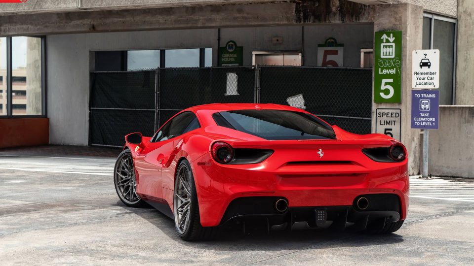 Ferrari 488 GTB | Rosso Corza| on ANRKY S3-X1 | Brushed Dark Clear