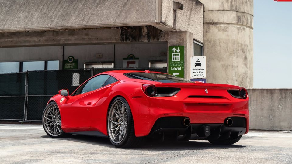 Ferrari 488 GTB | Rosso Corza| on ANRKY S3-X1 | Brushed Dark Clear