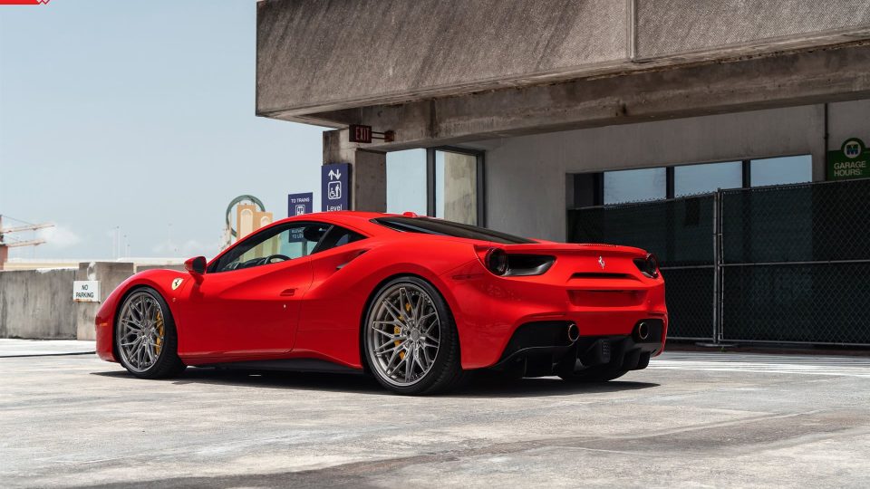 Ferrari 488 GTB | Rosso Corza| on ANRKY S3-X1 | Brushed Dark Clear