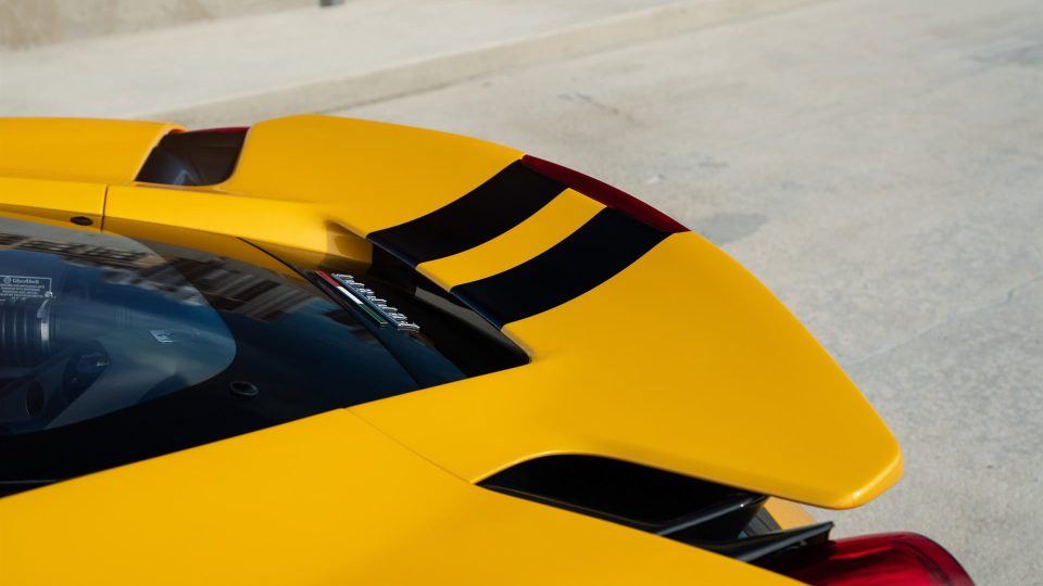 Ferrari 488 Pista | Giallo Modena | On ANRKY AN17 | Gloss Black