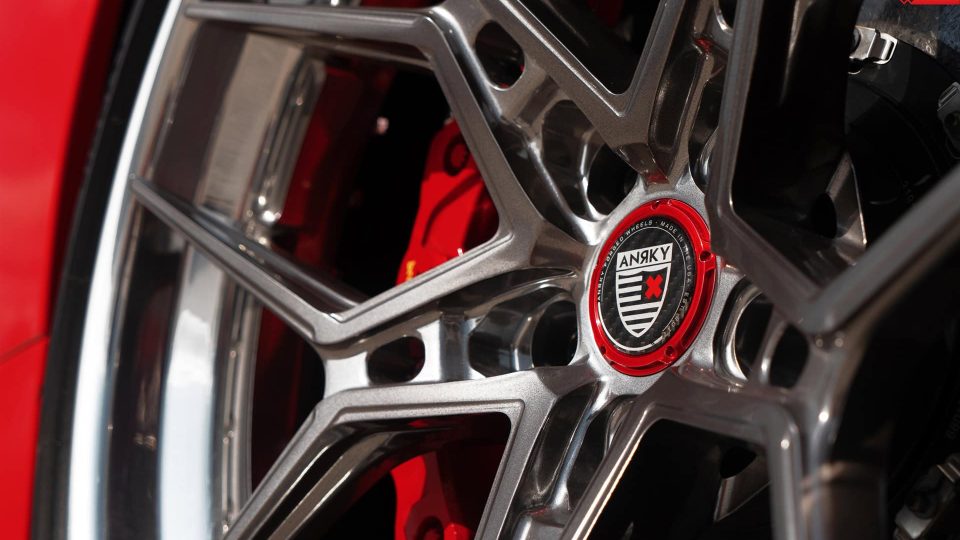 Ferrari 488 Spider | Rosso Corza | ANRKY S3-X4 | Polished Dark Clear