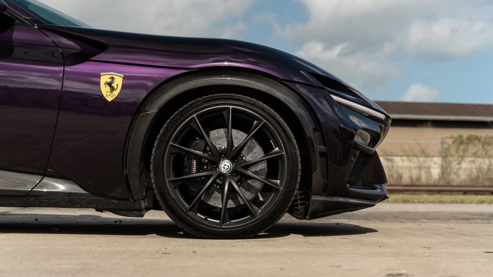 Ferrari Purosangue | Hong Kong Viola | on HRE P204 | Satin Black