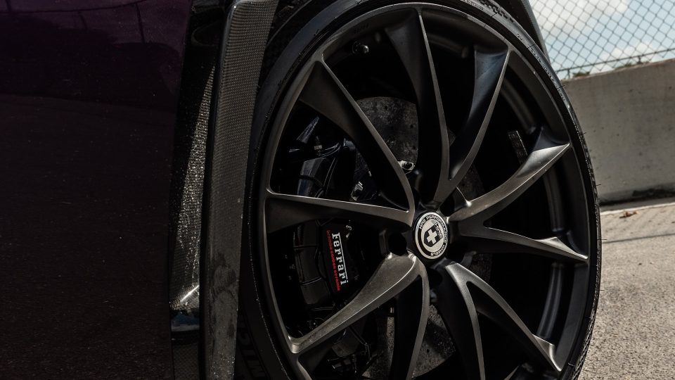 Ferrari Purosangue | Hong Kong Viola | on HRE P204 | Satin Black