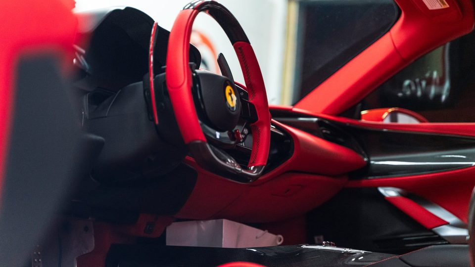 SF90 Spider – Rosso Ferrari Ryft Wheels