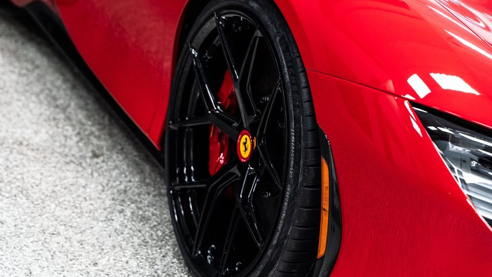 SF90 Spider – Rosso Ferrari Ryft Wheels