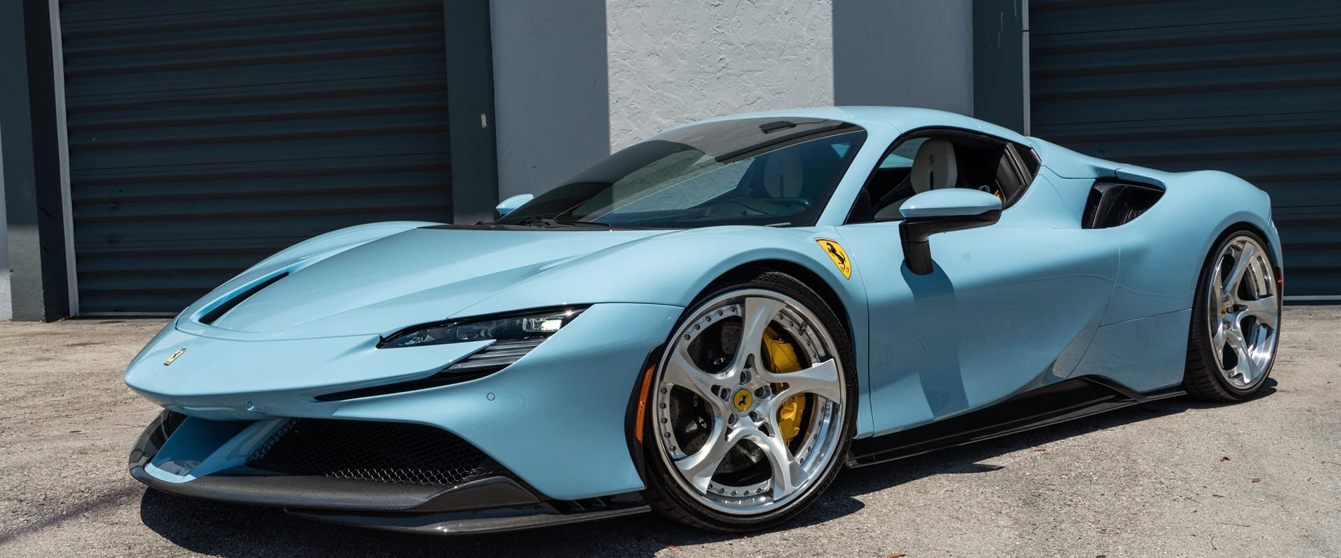 Ferrari SF90 | Azzurro La Platta | on ANR… | Wheels Boutique