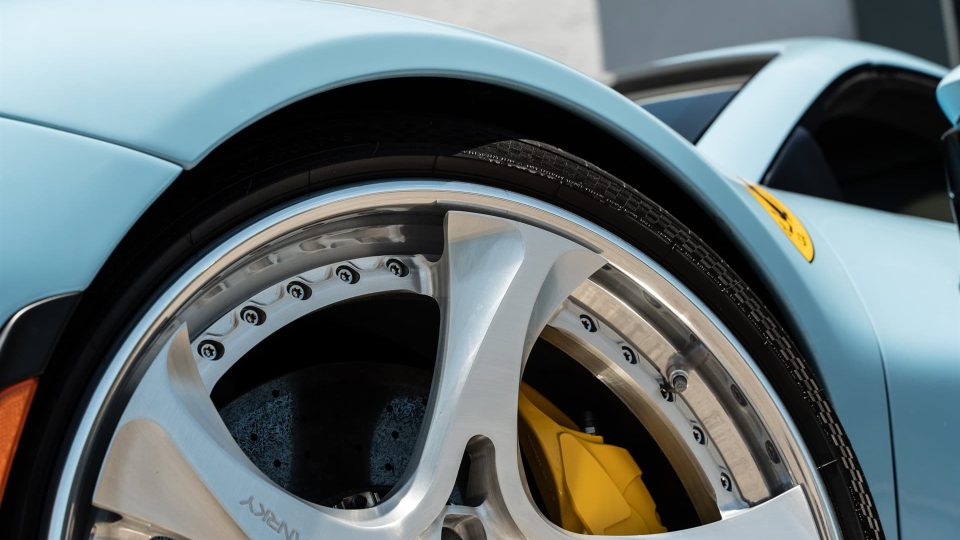 Ferrari SF90 | Azzurro La Platta | on ANRKY XR-305 | Polished Clear
