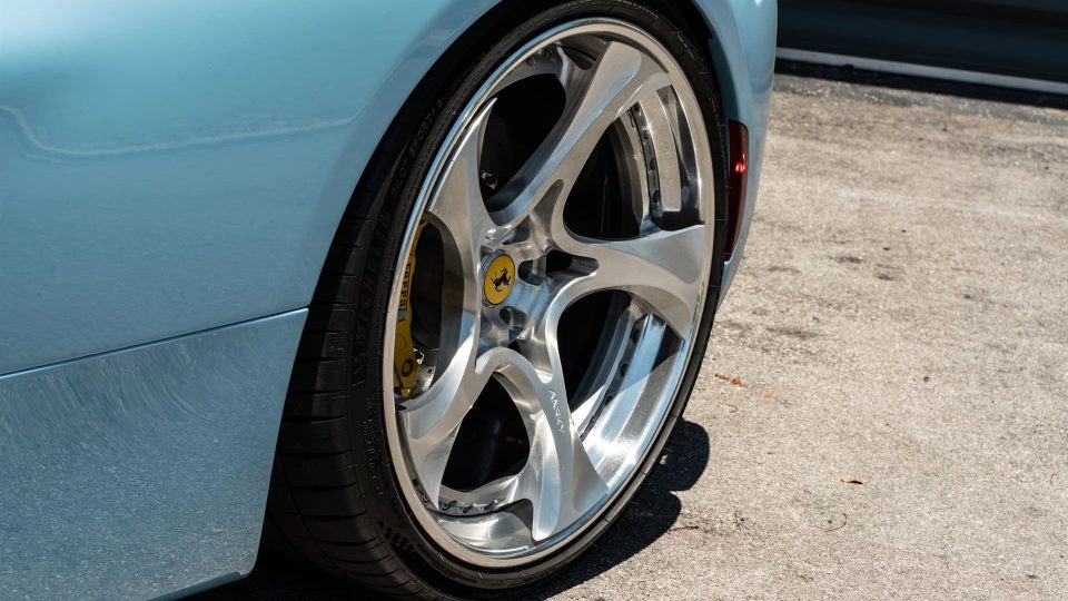Ferrari SF90 | Azzurro La Platta | on ANRKY XR-305 | Polished Clear