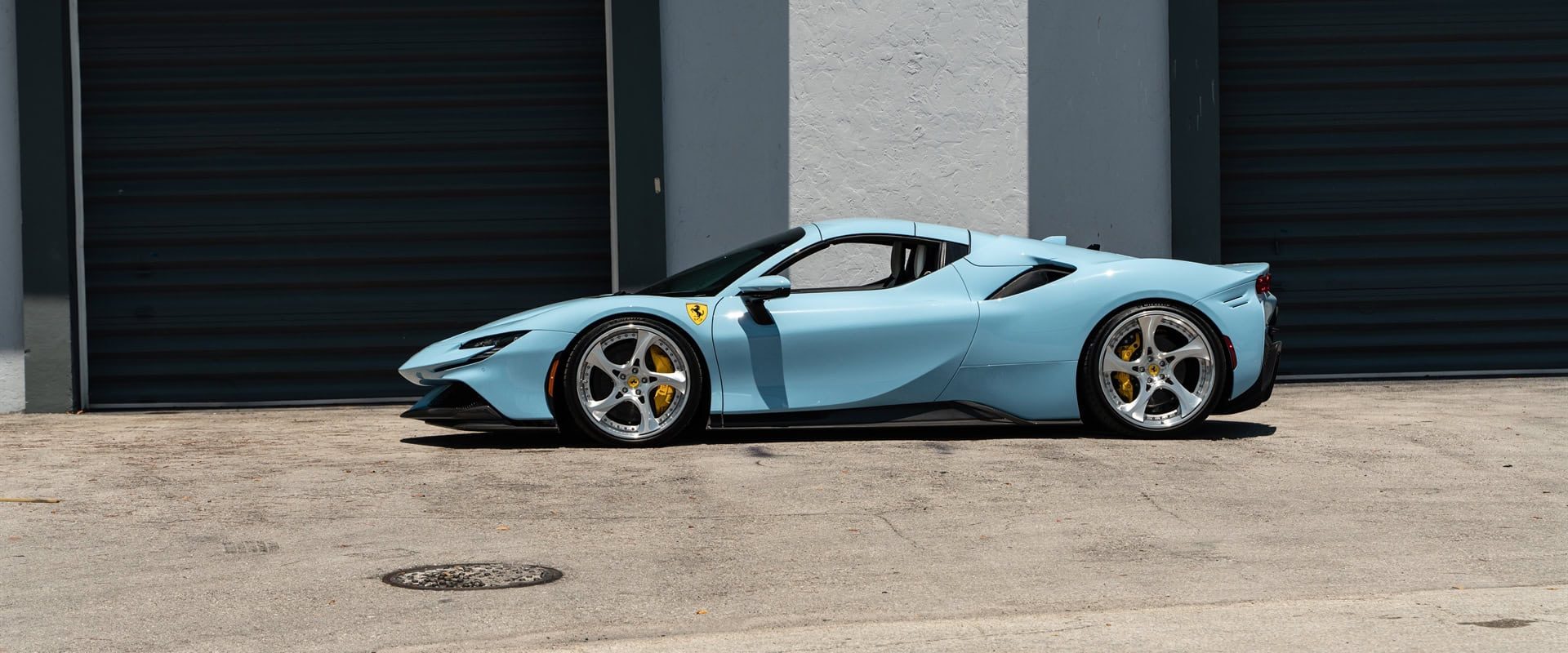 Ferrari SF90 | Azzurro La Platta | on ANR… | Wheels Boutique