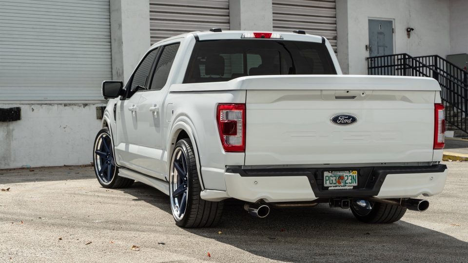 Shelby Super Snake Ford F-150 | Oxford White | on ANRKY RS6.3 | Satin Space Blue