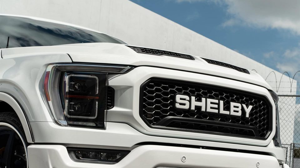 Shelby Super Snake Ford F-150 | Oxford White | on ANRKY RS6.3 | Satin Space Blue