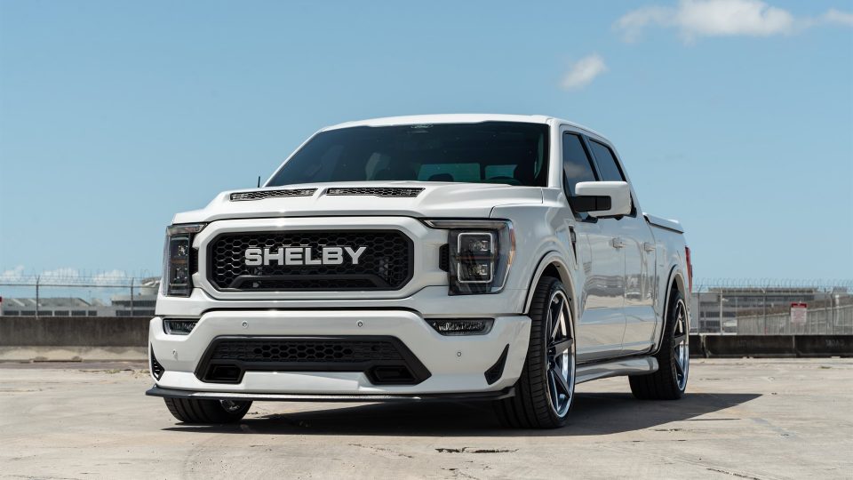 Shelby Super Snake Ford F-150 | Oxford White | on ANRKY RS6.3 | Satin Space Blue