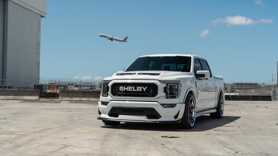 Shelby Super Snake Ford F-150 | Oxford White | on ANRKY RS6.3 | Satin Space Blue