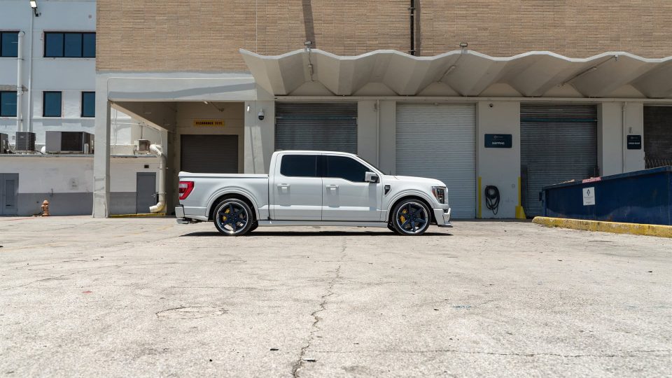 Shelby Super Snake Ford F-150 | Oxford White | on ANRKY RS6.3 | Satin Space Blue
