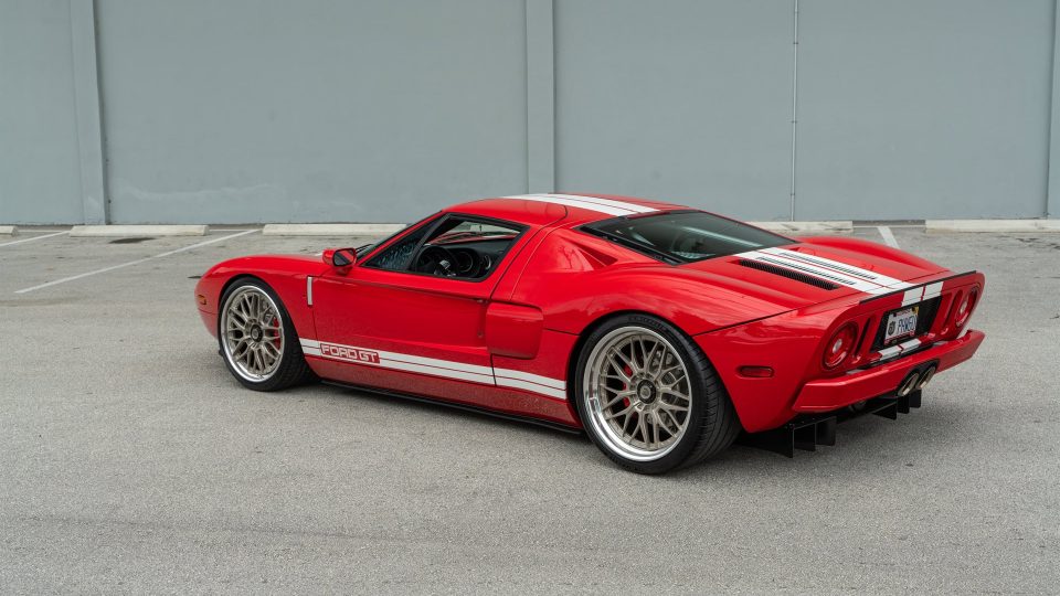 Ford GT MK1 | Ruby Red | on ANRKY RS1 | Satin White Gold