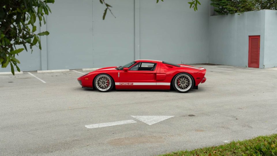Ford GT MK1 | Ruby Red | on ANRKY RS1 | Satin White Gold