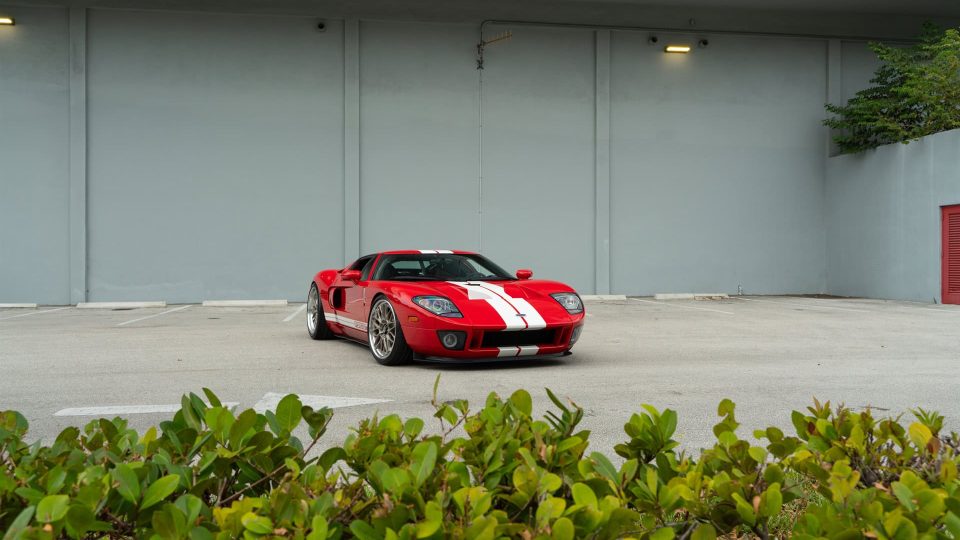 Ford GT MK1 | Ruby Red | on ANRKY RS1 | Satin White Gold
