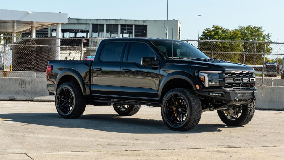 Ford Raptor R | Agate Black | on ANRKY AN36 | Satin Black