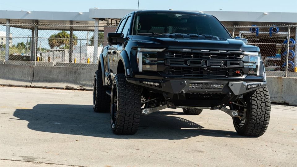 Ford Raptor R | Agate Black | on ANRKY AN36 | Satin Black