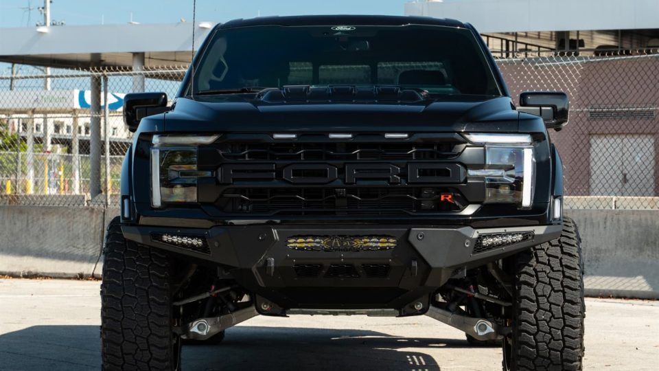 Ford Raptor R | Agate Black | on ANRKY AN36 | Satin Black