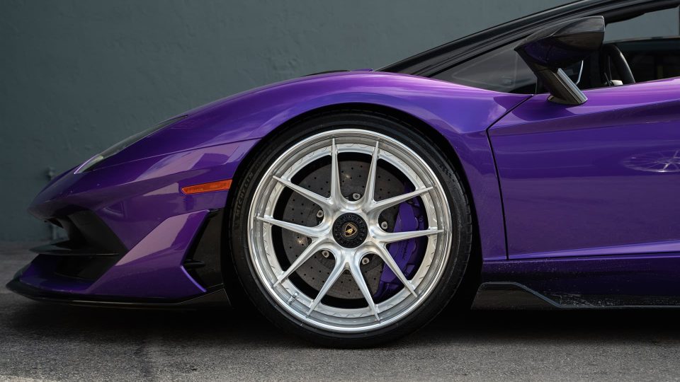 Lamborghini Aventador SVJ Roadster | Viola Parsafe | on ANRKY XR-301 | Brushed Clear