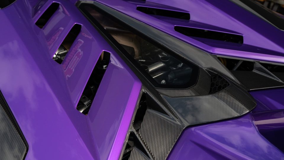 Lamborghini Aventador SVJ Roadster | Viola Parsafe | on ANRKY XR-301 | Brushed Clear