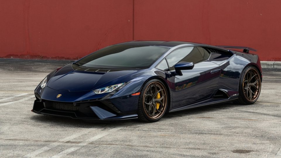 Lamborghini Huracan Tecnica | Blu Grifo | on ANRKY S3-X0 | Satin Bronze