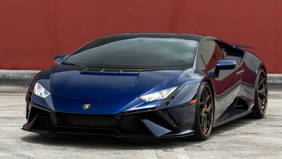 Lamborghini Huracan Tecnica | Blu Grifo | on ANRKY S3-X0 | Satin Bronze