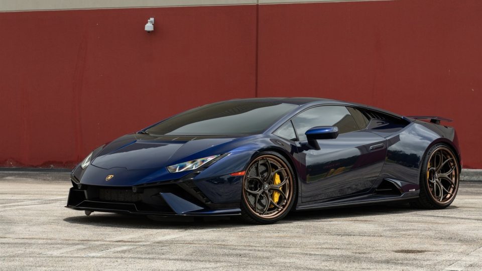 Lamborghini Huracan Tecnica | Blu Grifo | on ANRKY S3-X0 | Satin Bronze