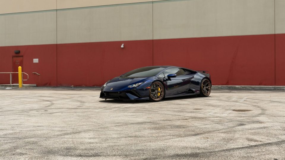 Lamborghini Huracan Tecnica | Blu Grifo | on ANRKY S3-X0 | Satin Bronze